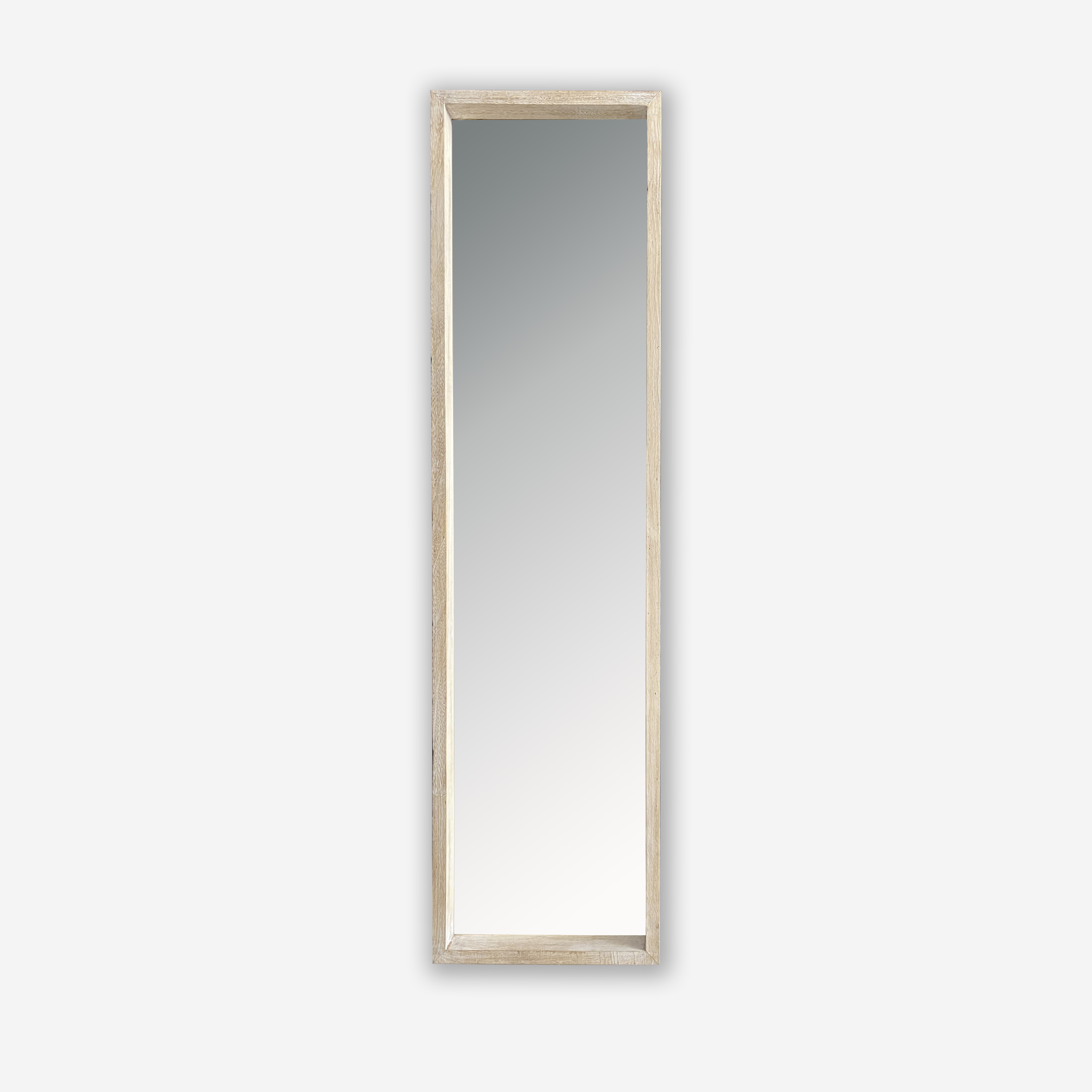 floor length wood mirror